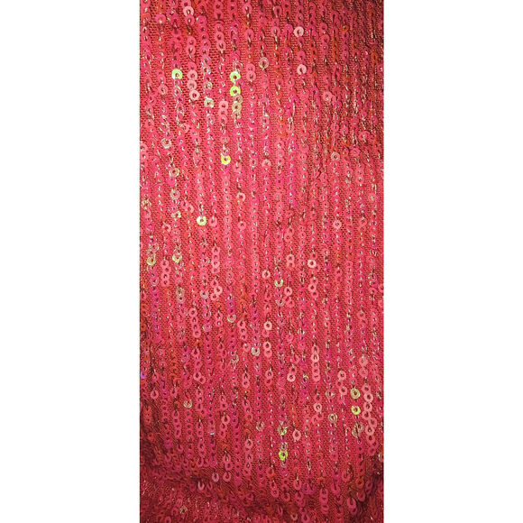 New Anthropologie LULI FAMA Sequin one Piece $228 SMALL Pink ADJUSTABLE STRAPS - Picture 7 of 7